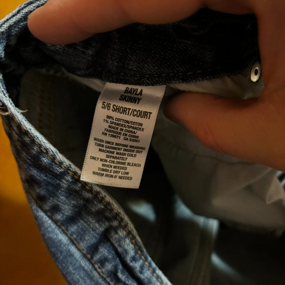 Aeropostal Bayla skinny Woman’s jeans‎ 5/6 short - Picture 12 of 12
